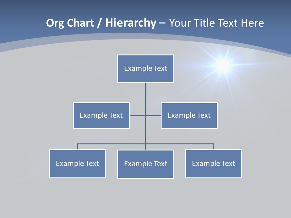 Blau Linsen Hintergrund PowerPoint Template