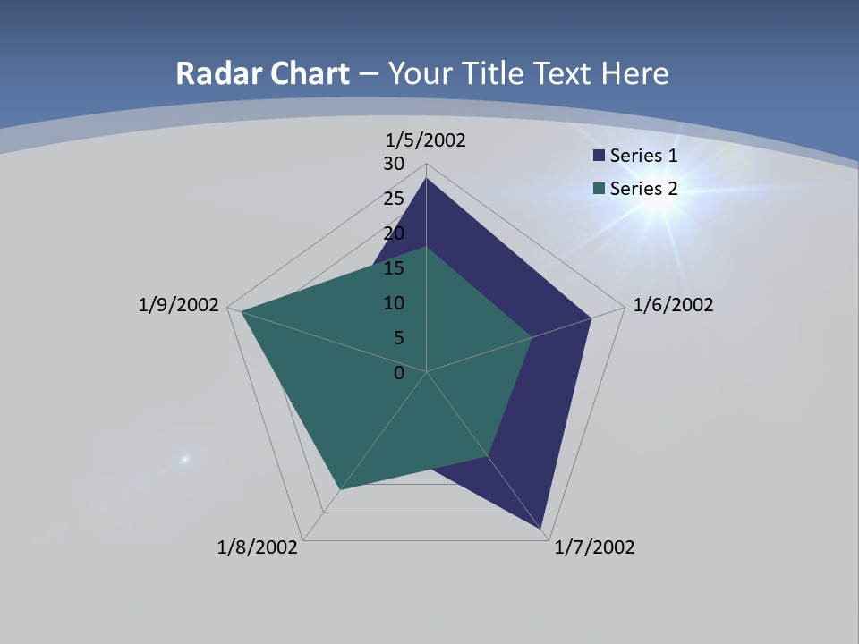 Blau Linsen Hintergrund PowerPoint Template