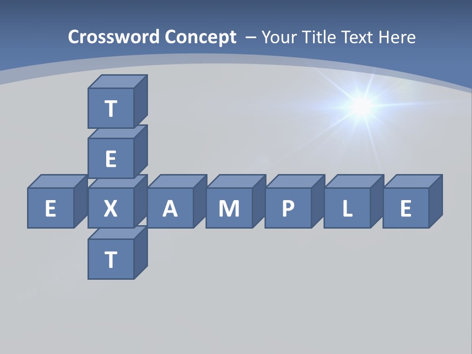 Blau Linsen Hintergrund PowerPoint Template