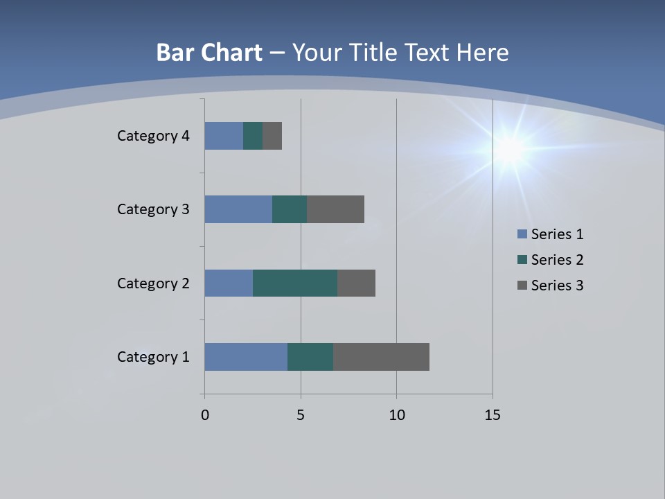 Blau Linsen Hintergrund PowerPoint Template