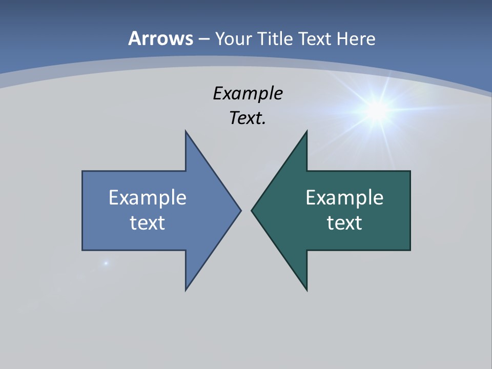 Blau Linsen Hintergrund PowerPoint Template
