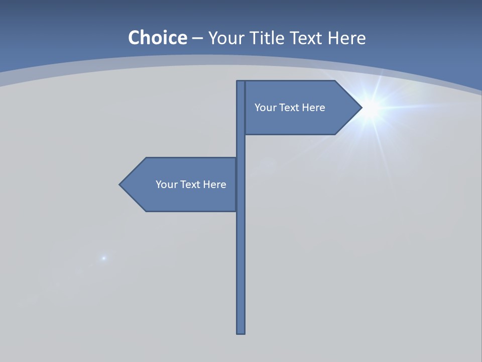Blau Linsen Hintergrund PowerPoint Template