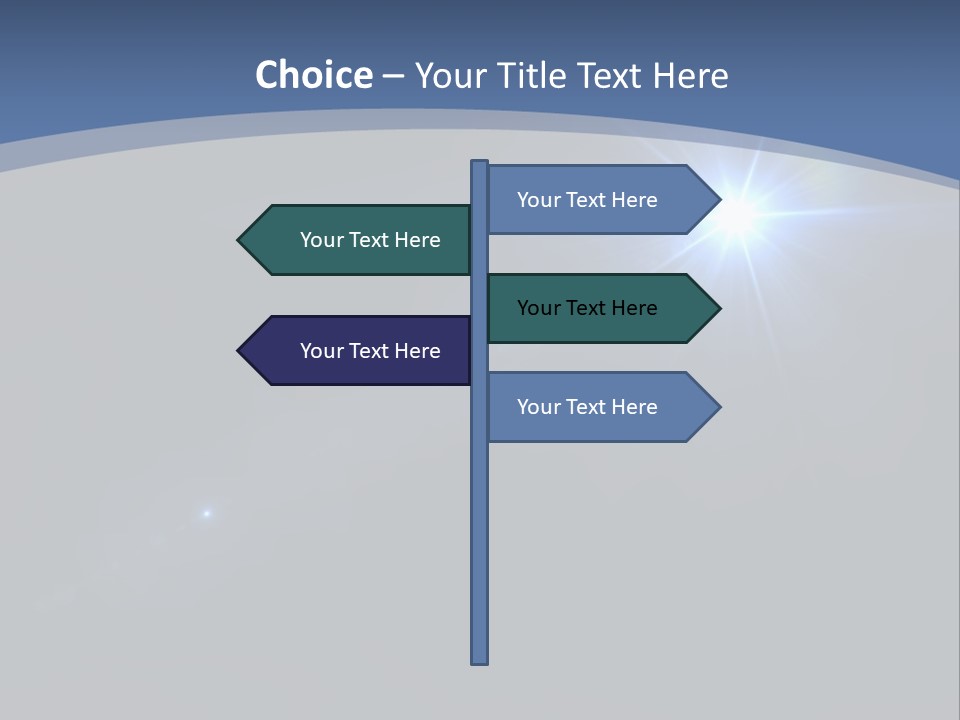 Blau Linsen Hintergrund PowerPoint Template