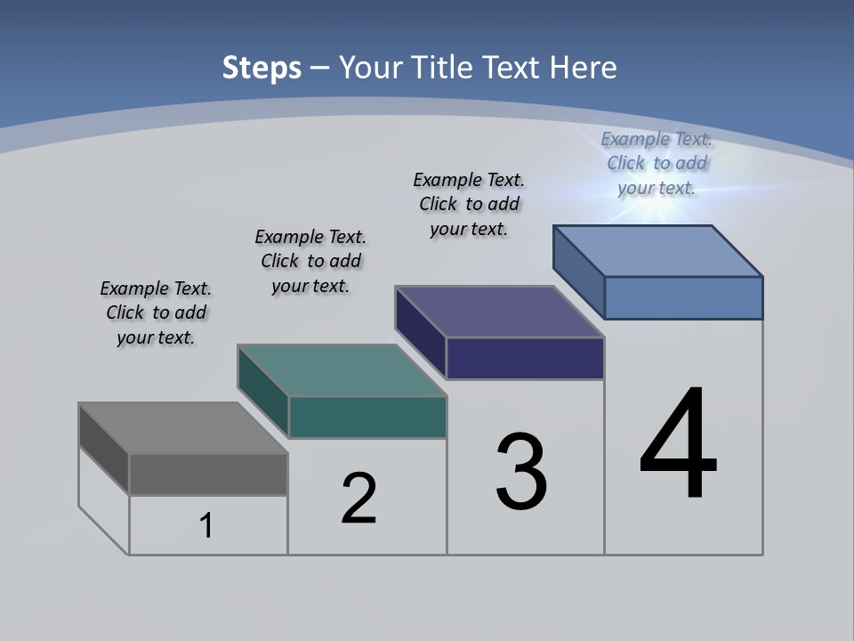 Blau Linsen Hintergrund PowerPoint Template