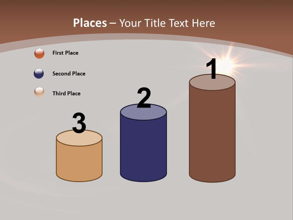 Lens Energie Textur PowerPoint Template