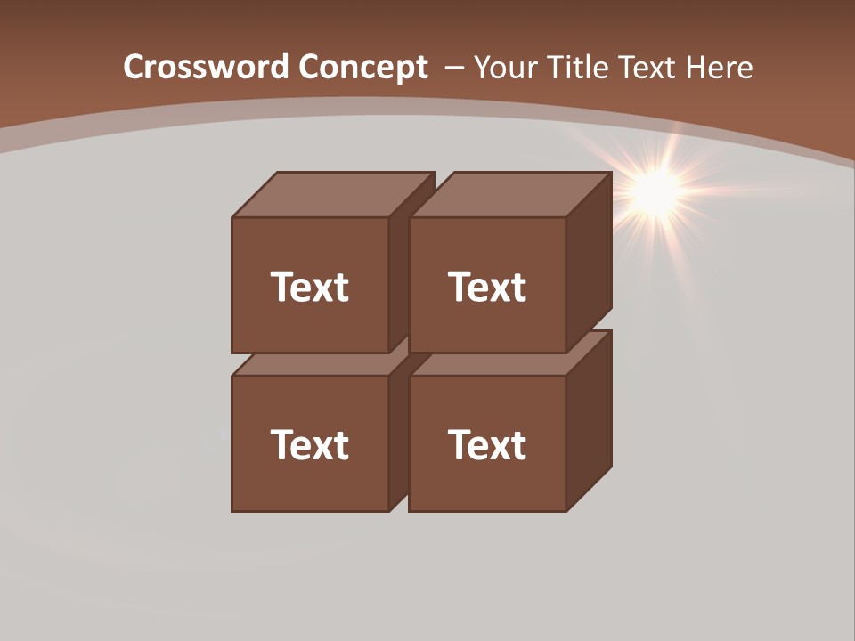 Lens Energie Textur PowerPoint Template