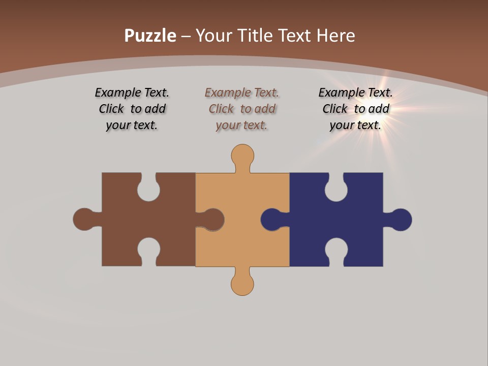 Lens Energie Textur PowerPoint Template