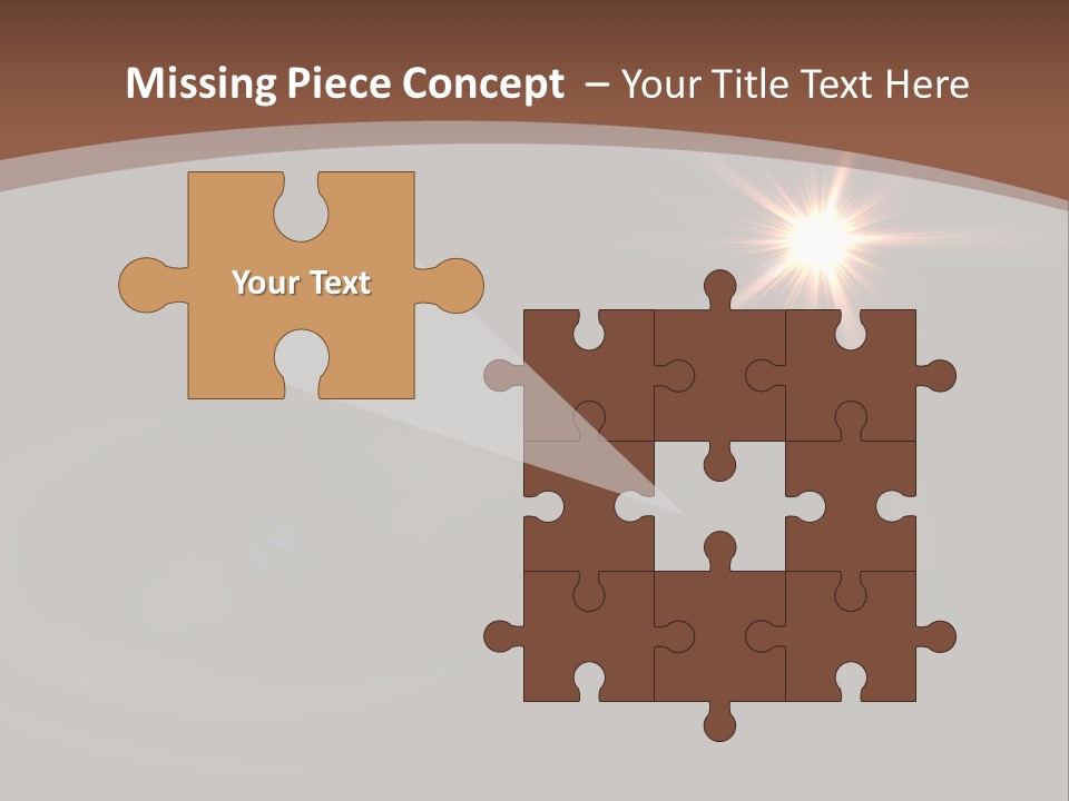 Lens Energie Textur PowerPoint Template