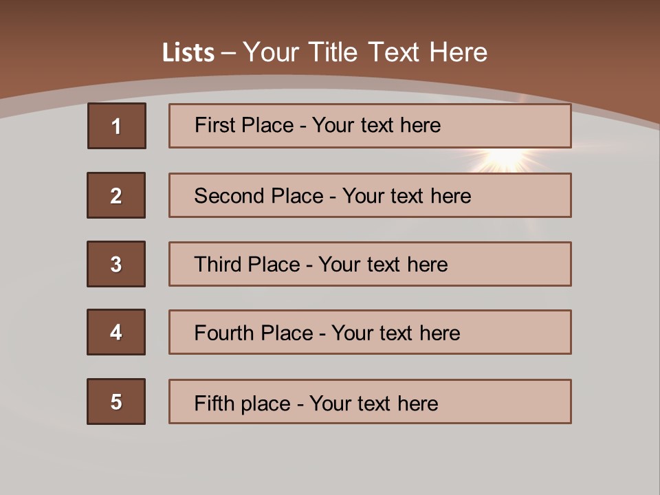 Lens Energie Textur PowerPoint Template