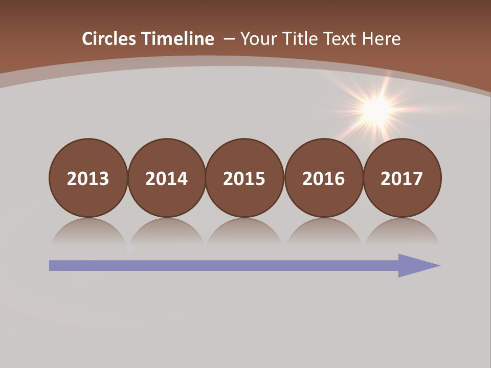 Lens Energie Textur PowerPoint Template