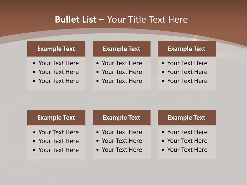 Lens Energie Textur PowerPoint Template