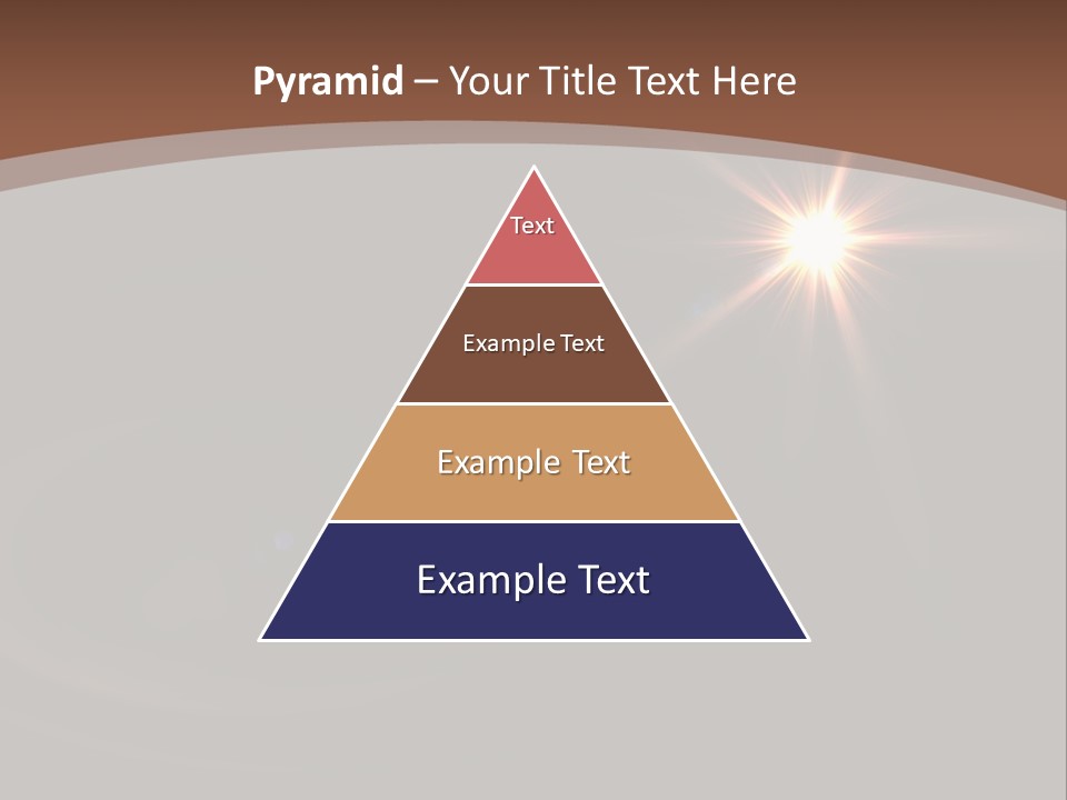 Lens Energie Textur PowerPoint Template