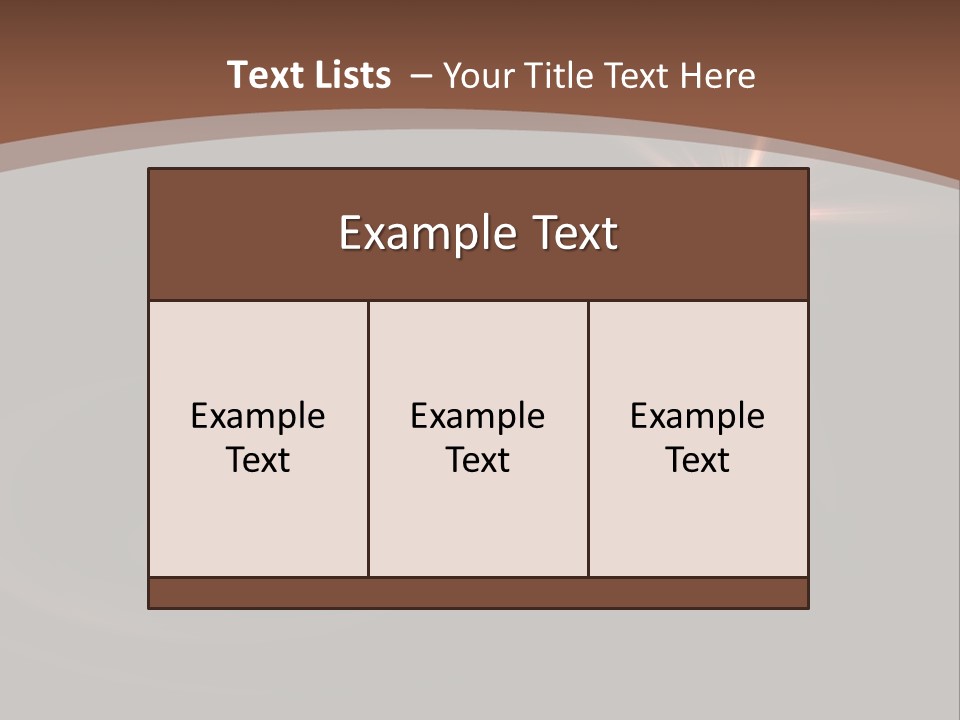 Lens Energie Textur PowerPoint Template