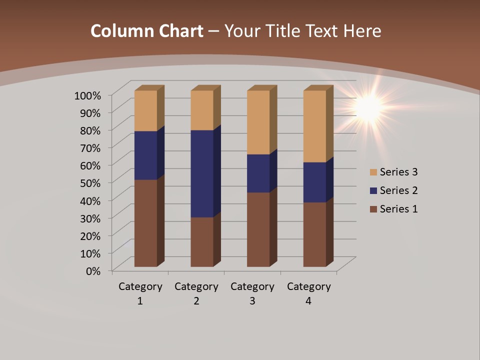 Lens Energie Textur PowerPoint Template