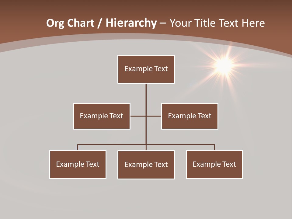 Lens Energie Textur PowerPoint Template