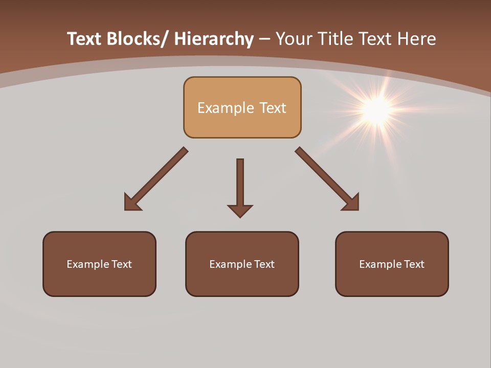 Lens Energie Textur PowerPoint Template