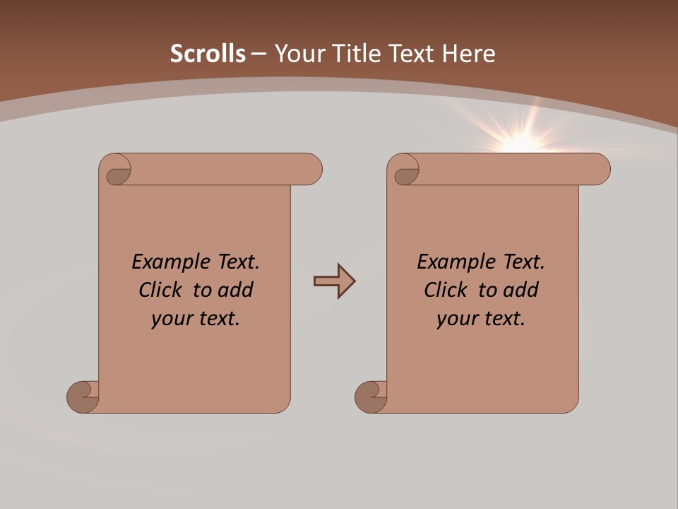 Lens Energie Textur PowerPoint Template