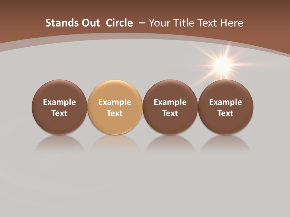 Lens Energie Textur PowerPoint Template