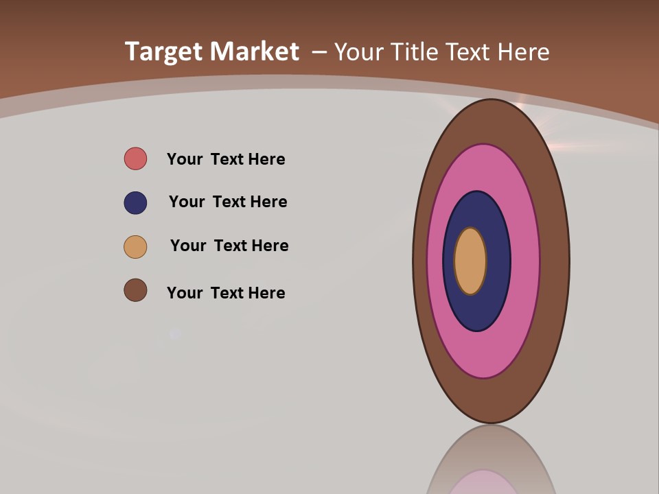 Lens Energie Textur PowerPoint Template