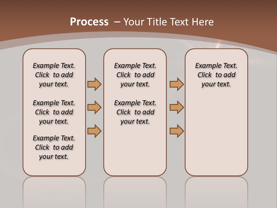 Lens Energie Textur PowerPoint Template