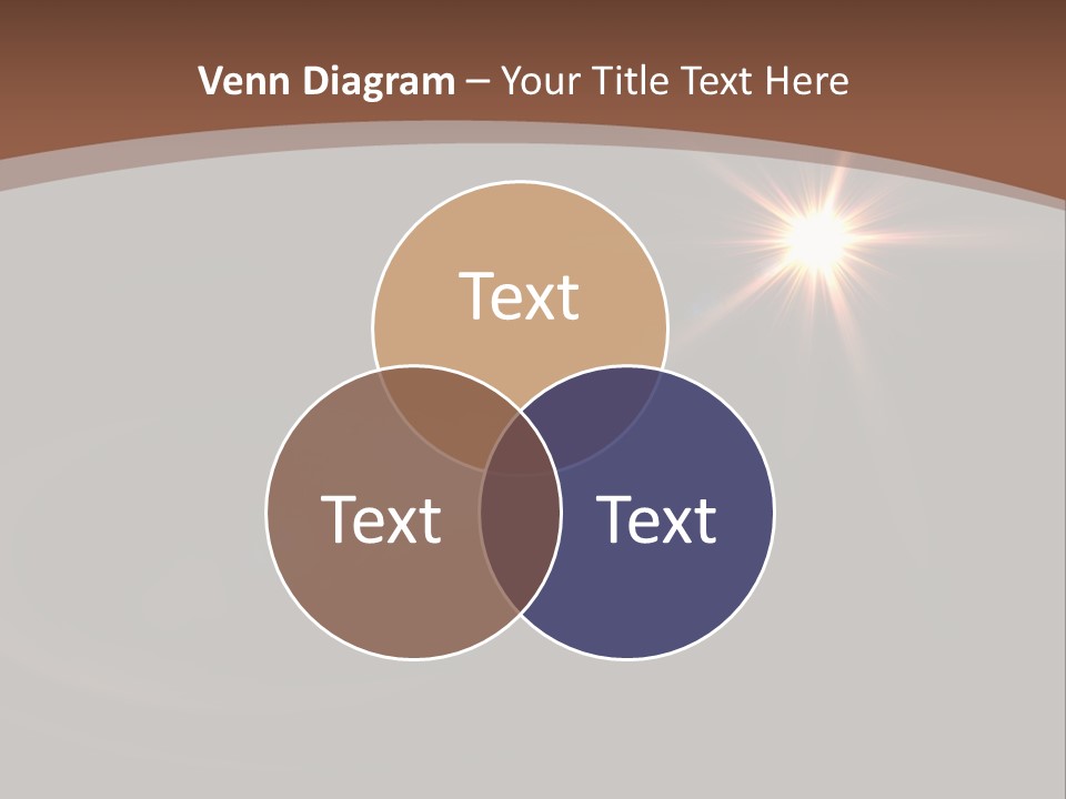 Lens Energie Textur PowerPoint Template