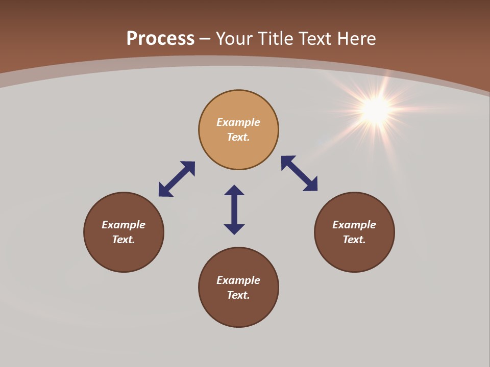 Lens Energie Textur PowerPoint Template