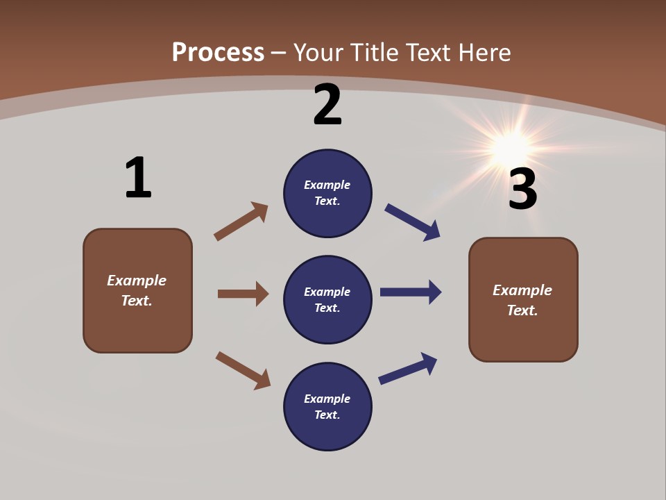 Lens Energie Textur PowerPoint Template