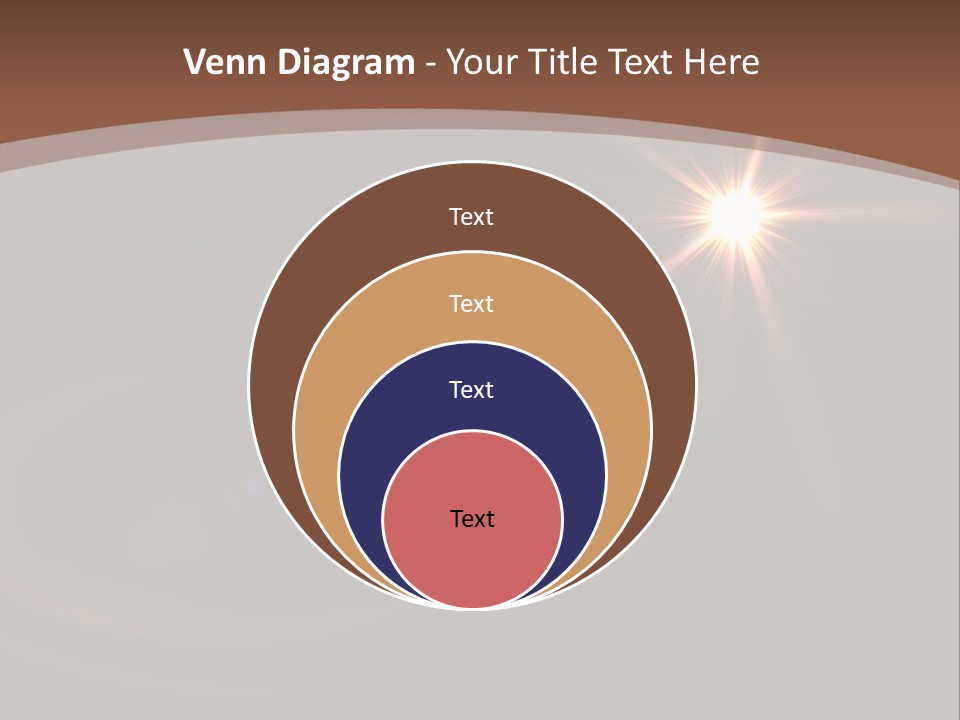 Lens Energie Textur PowerPoint Template