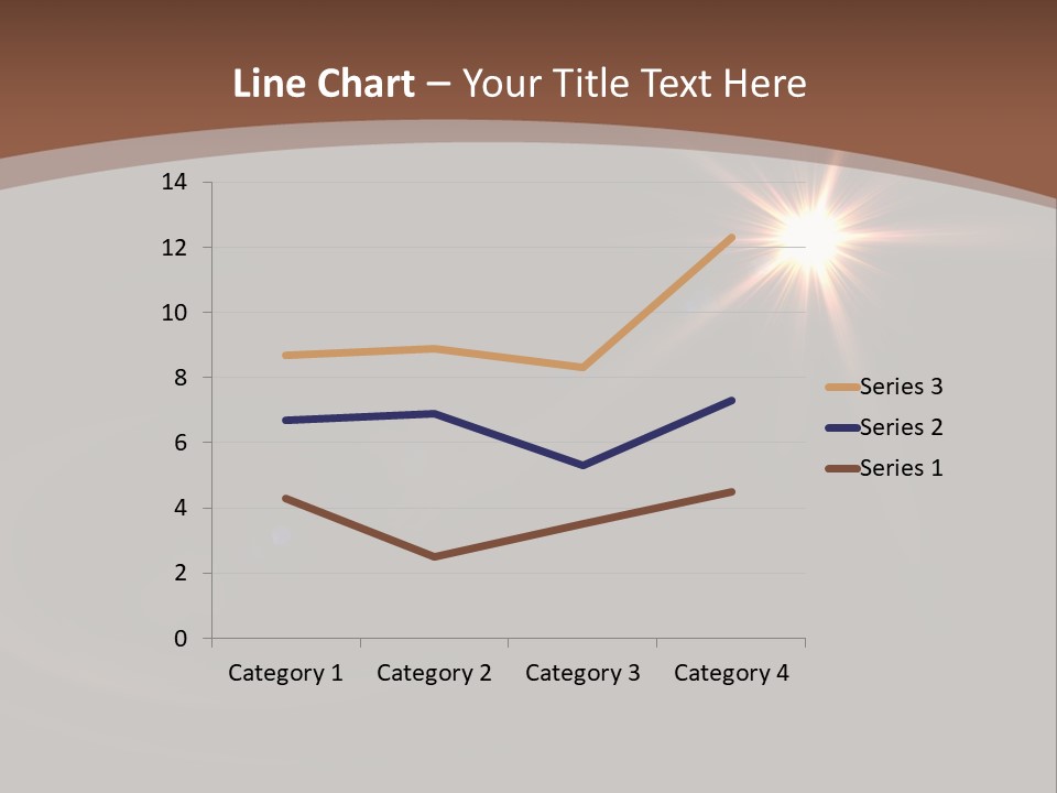 Lens Energie Textur PowerPoint Template