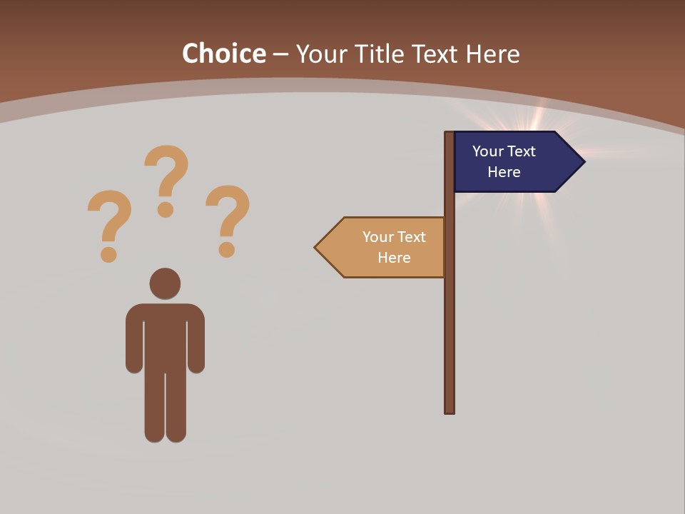 Lens Energie Textur PowerPoint Template