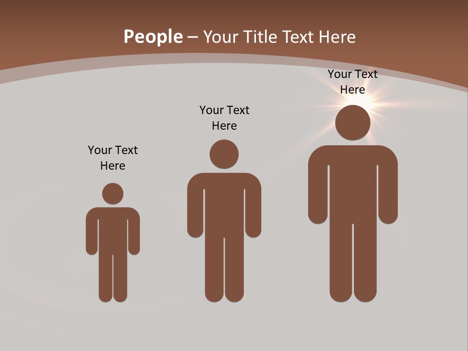 Lens Energie Textur PowerPoint Template