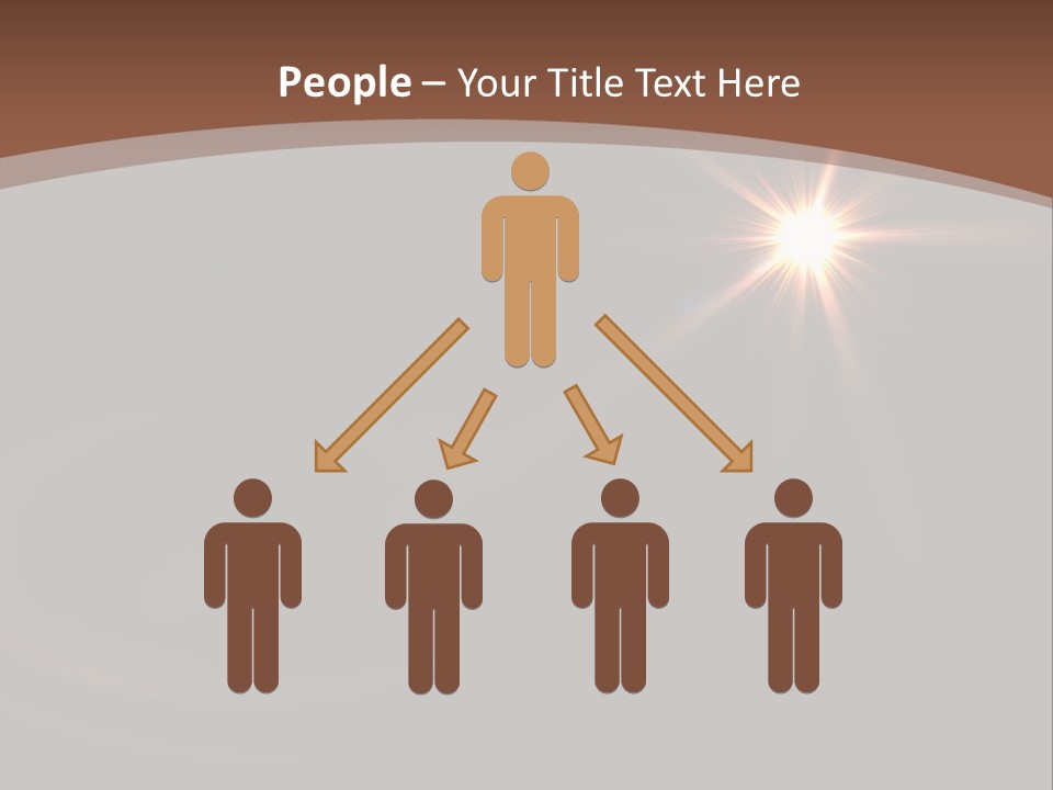 Lens Energie Textur PowerPoint Template