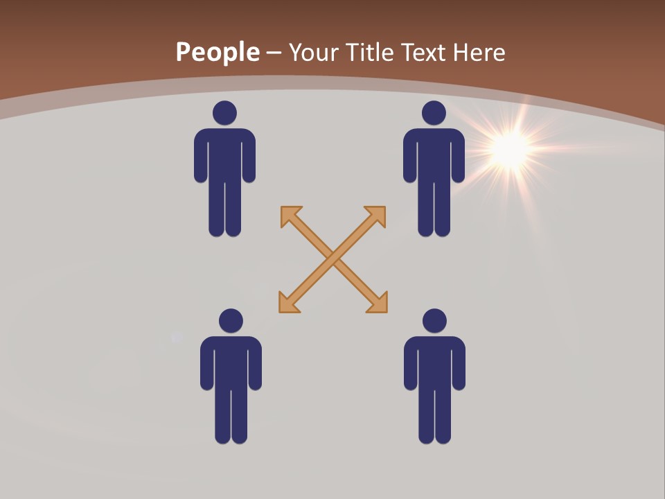 Lens Energie Textur PowerPoint Template