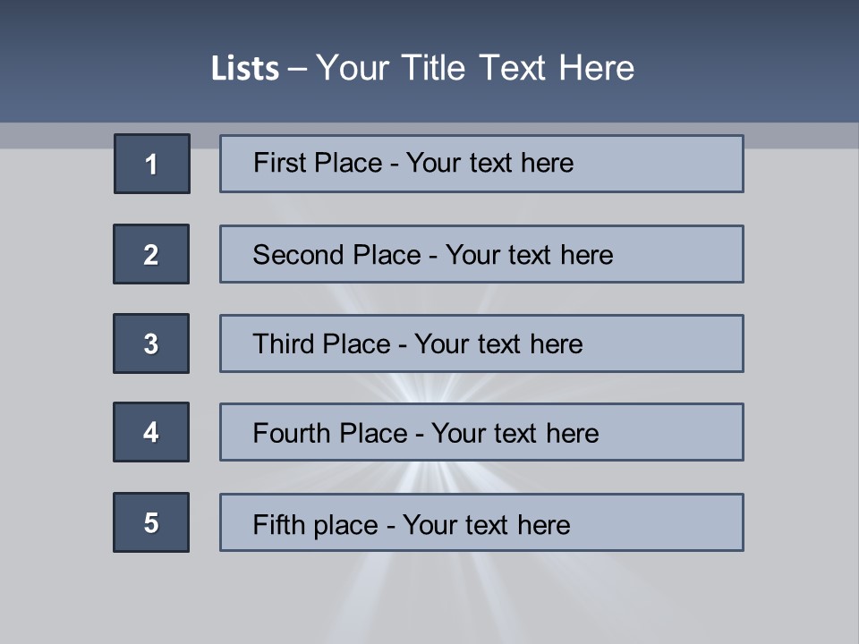 Glitter Colorful Star PowerPoint Template