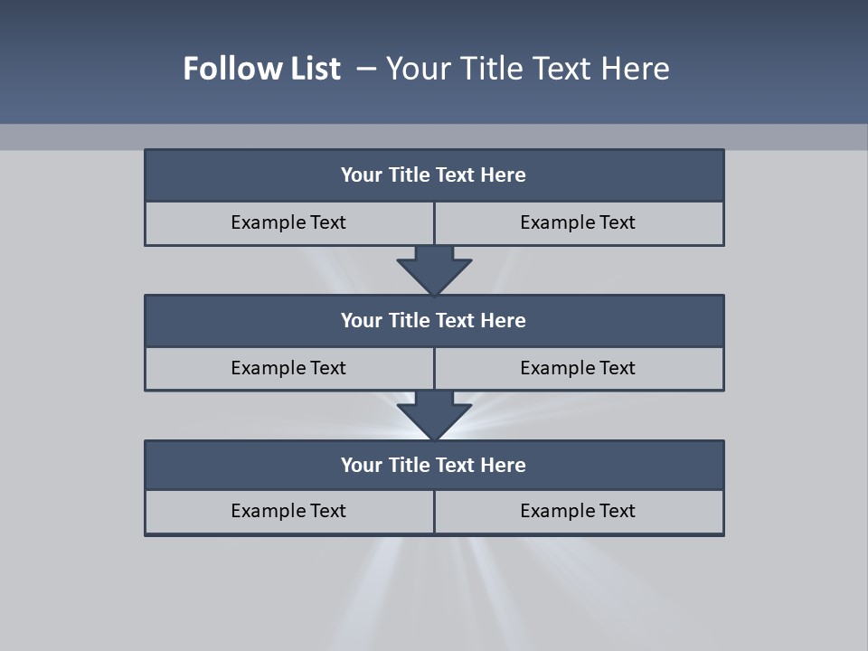 Glitter Colorful Star PowerPoint Template