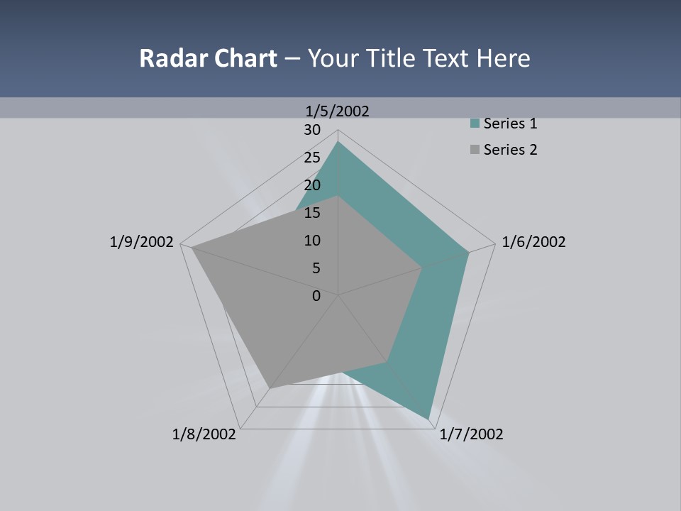 Glitter Colorful Star PowerPoint Template