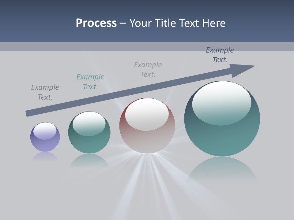 Glitter Colorful Star PowerPoint Template