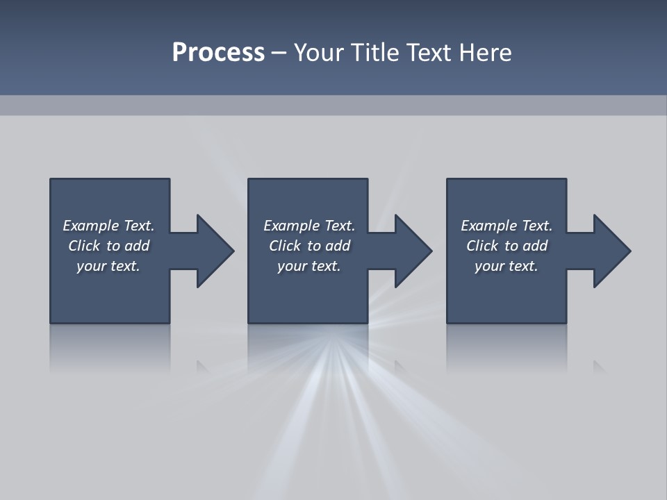 Glitter Colorful Star PowerPoint Template
