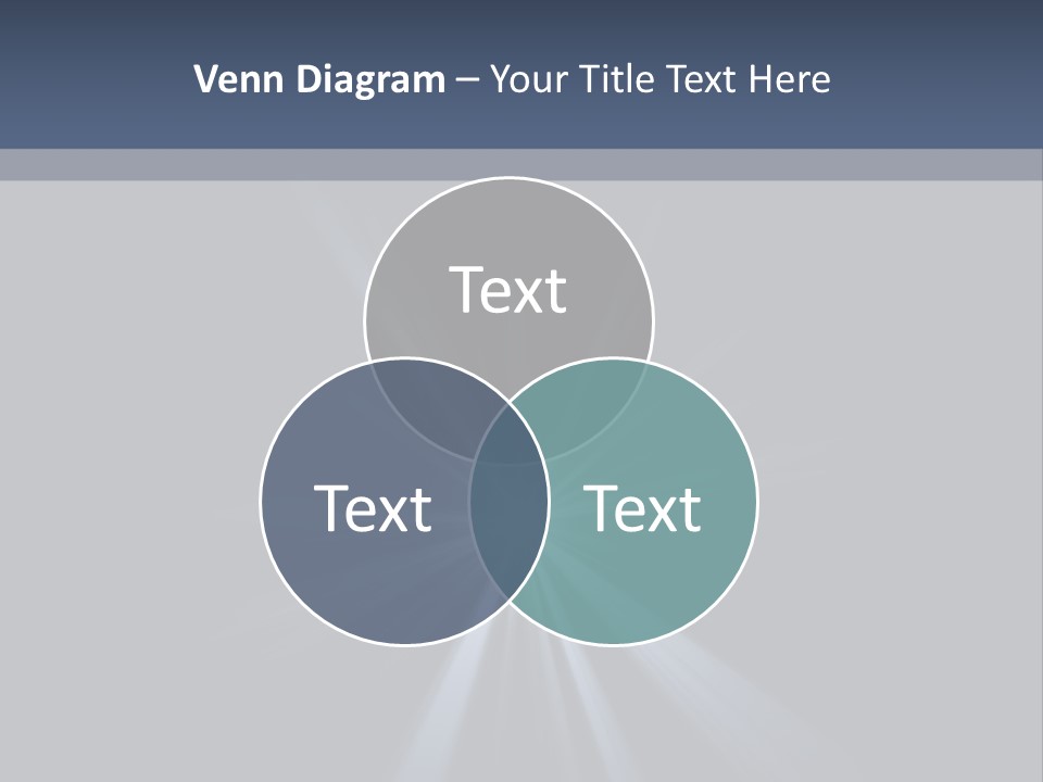 Glitter Colorful Star PowerPoint Template