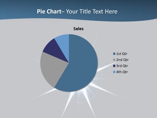 Shiny Glowing Blast PowerPoint Template