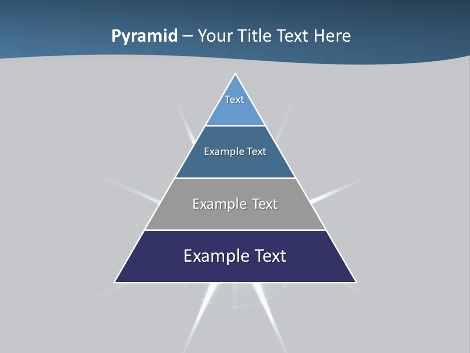 Shiny Glowing Blast PowerPoint Template
