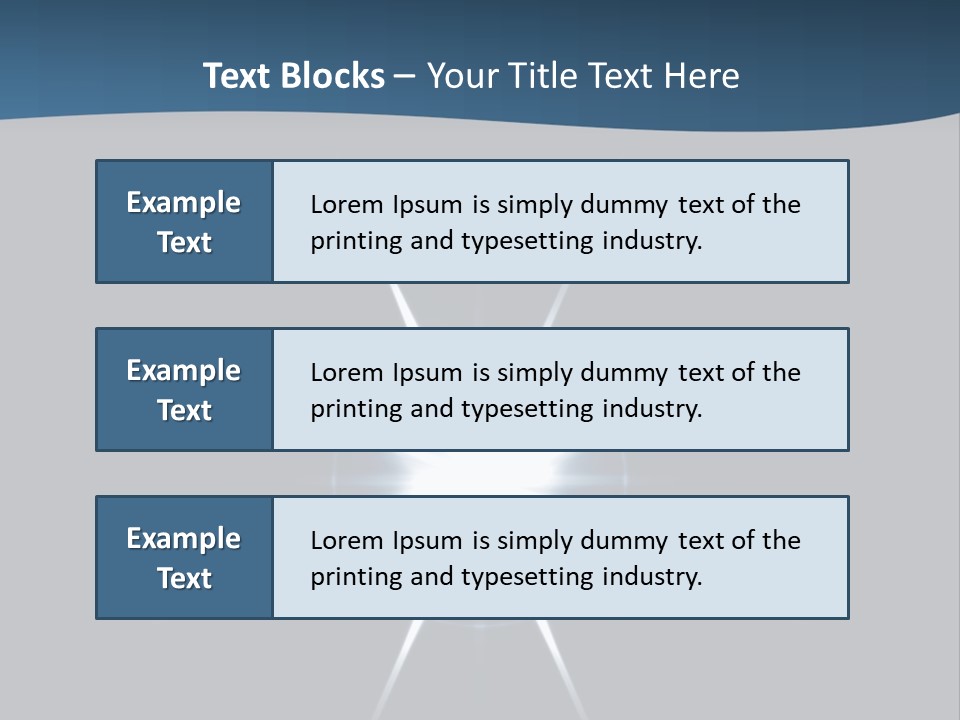 Shiny Glowing Blast PowerPoint Template