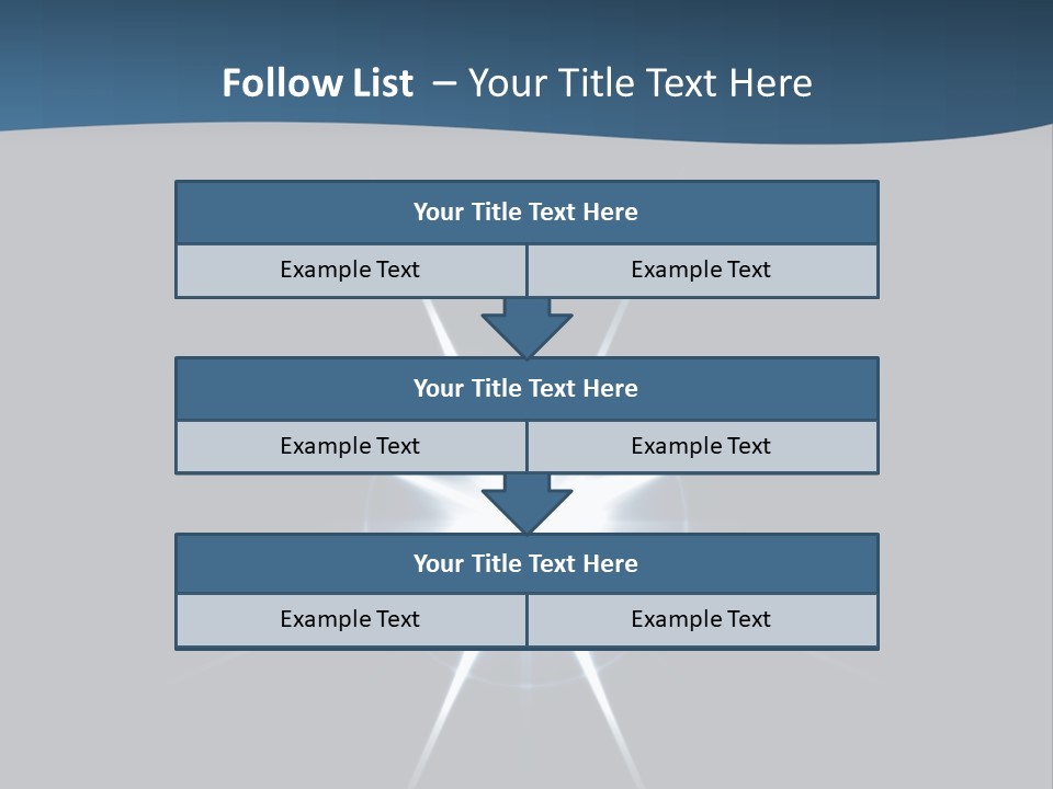 Shiny Glowing Blast PowerPoint Template