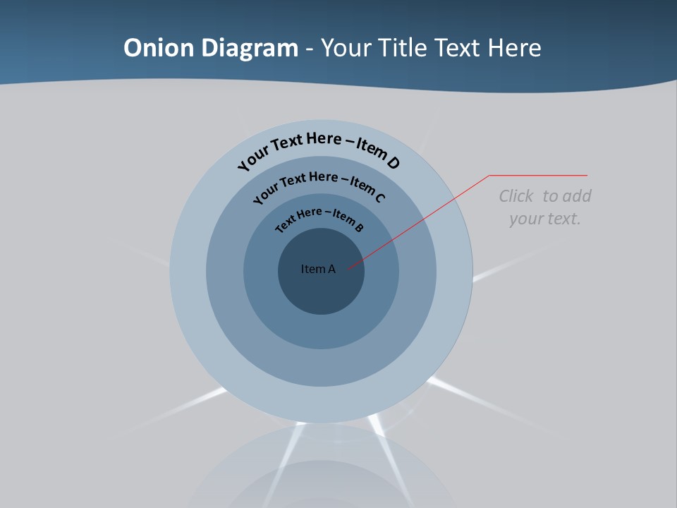 Shiny Glowing Blast PowerPoint Template