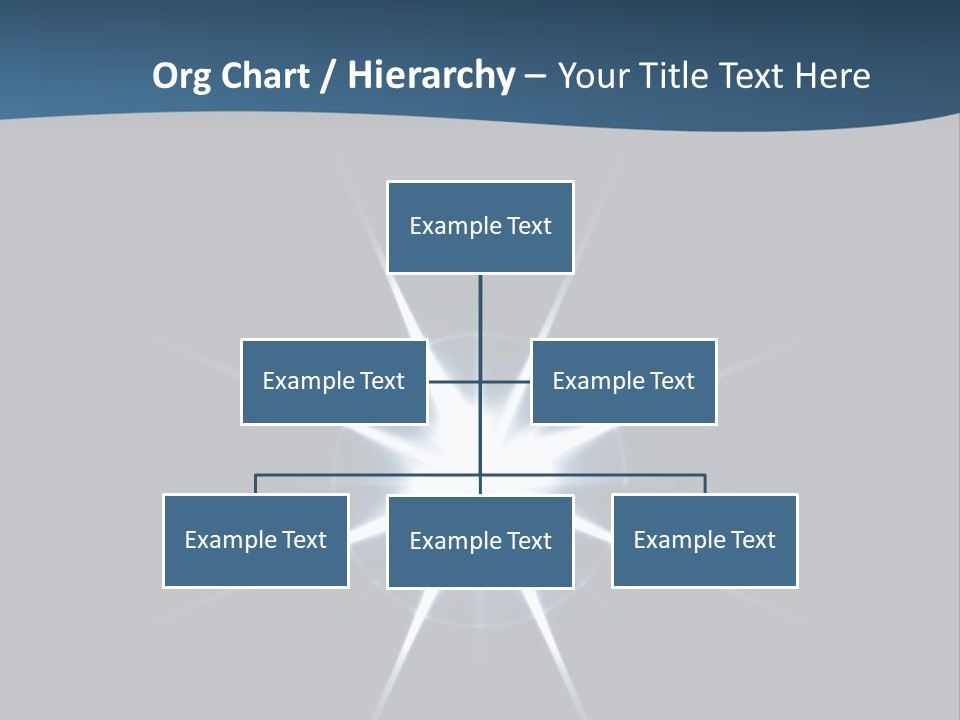 Shiny Glowing Blast PowerPoint Template