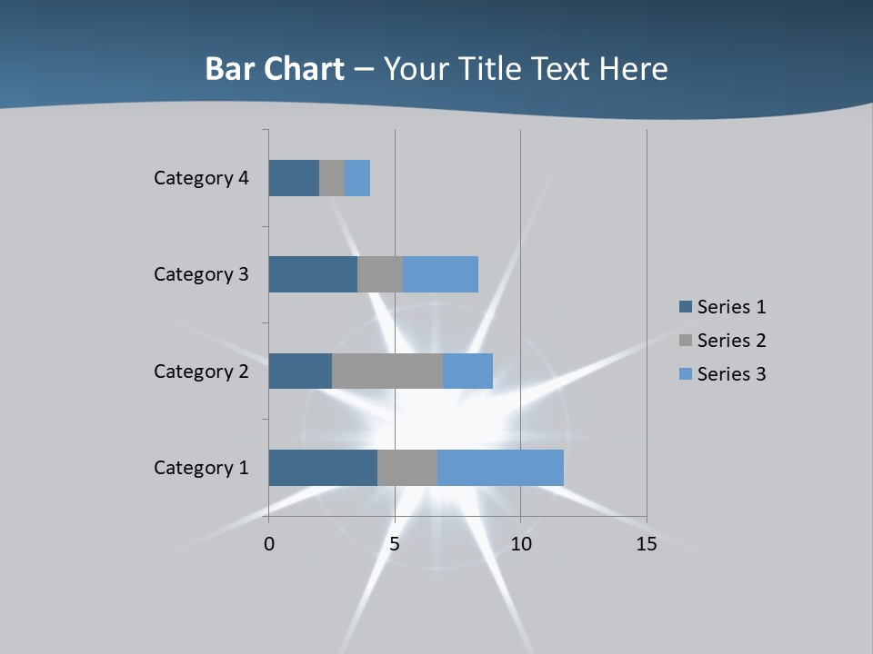 Shiny Glowing Blast PowerPoint Template