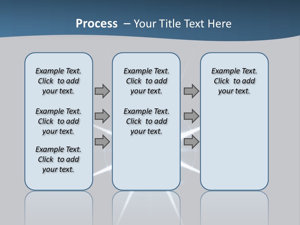 Shiny Glowing Blast PowerPoint Template