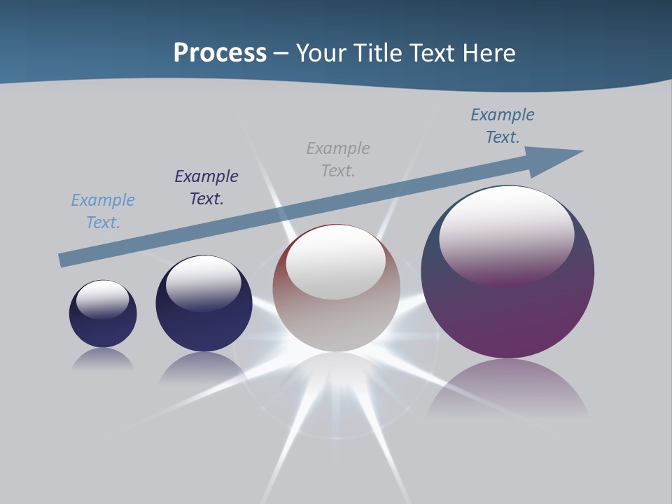 Shiny Glowing Blast PowerPoint Template