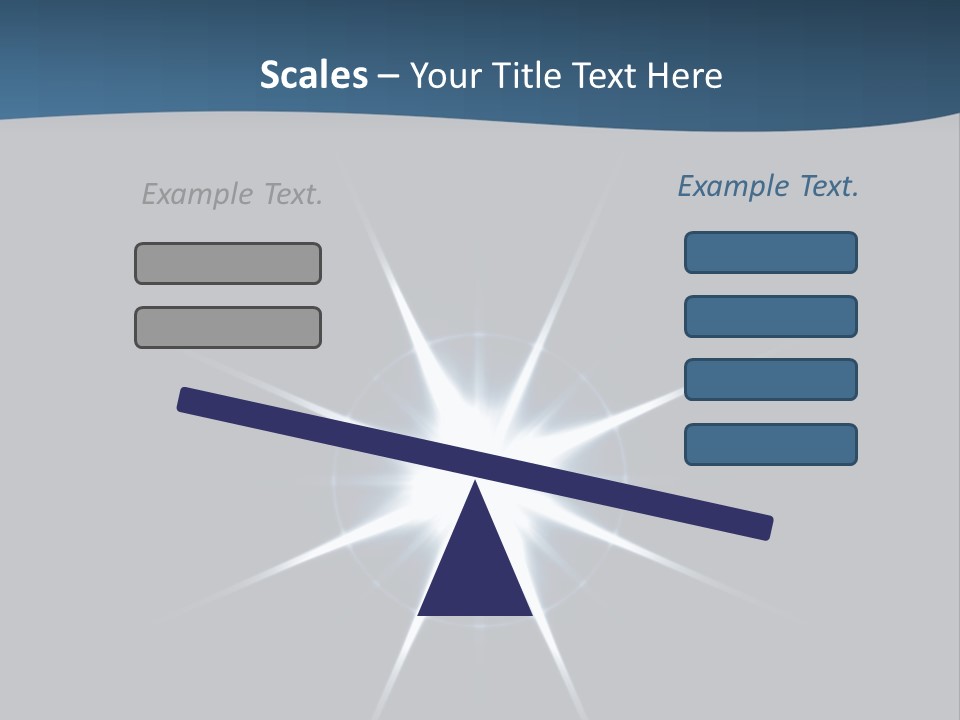 Shiny Glowing Blast PowerPoint Template