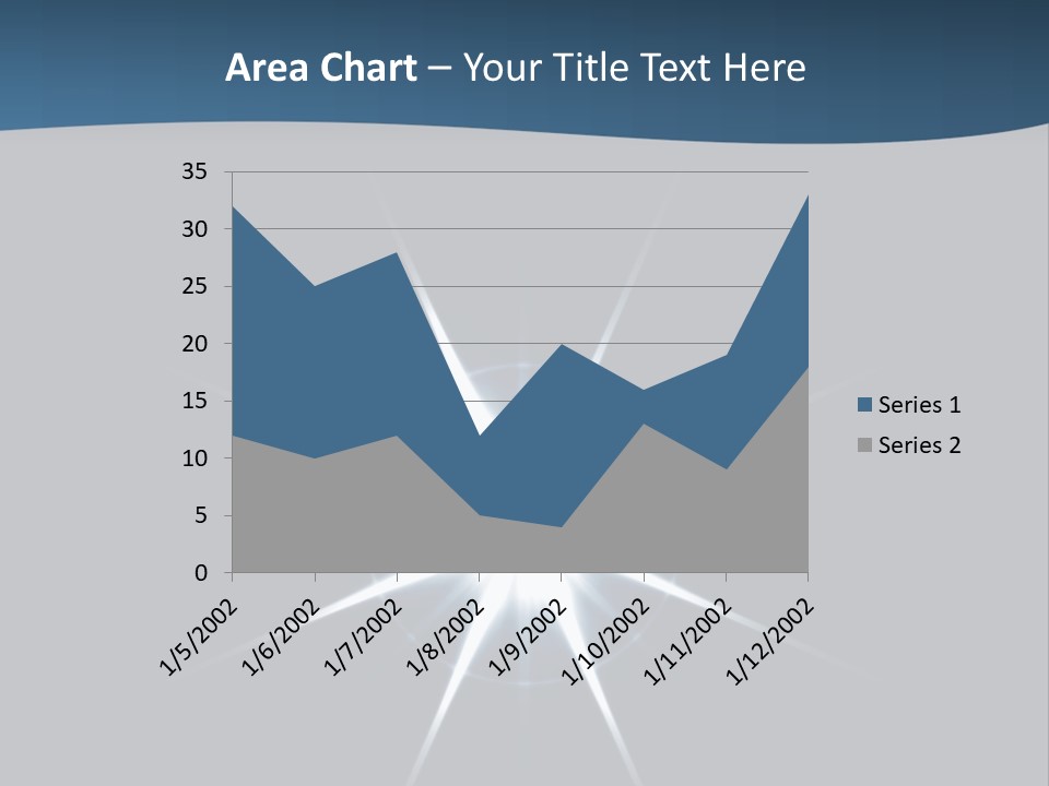 Shiny Glowing Blast PowerPoint Template